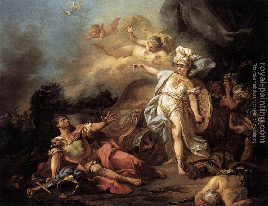 Jacques-Louis David : The Combat of Mars and Minerva